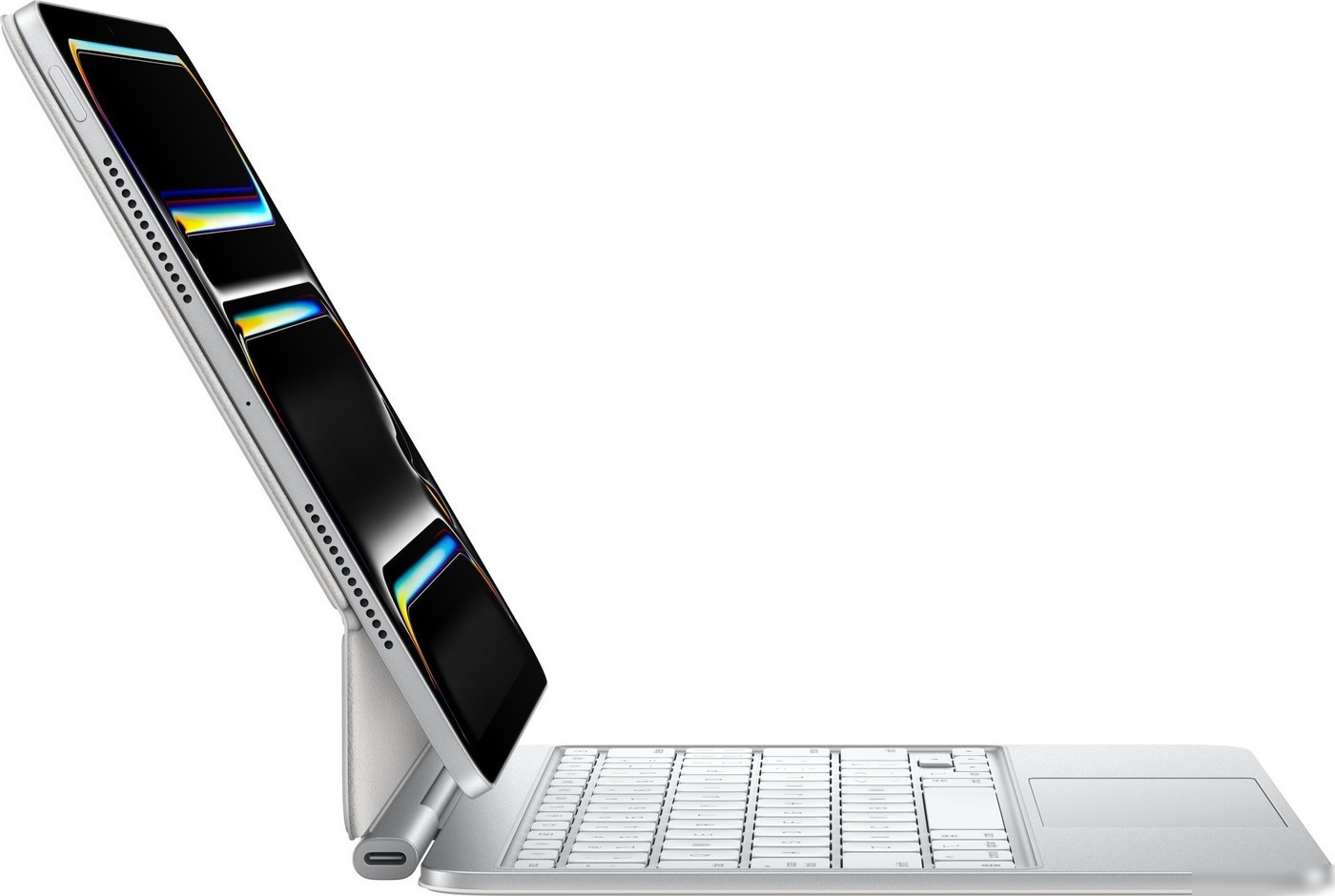 Чехол для планшета Apple Magic Keyboard для iPad Pro 11" 5-го поколения (белый, нет кириллицы)