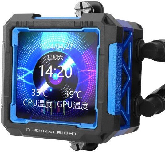 Система жидкостного охлаждения для процессора Thermalright Frozen Warframe Pro 360 (черный)