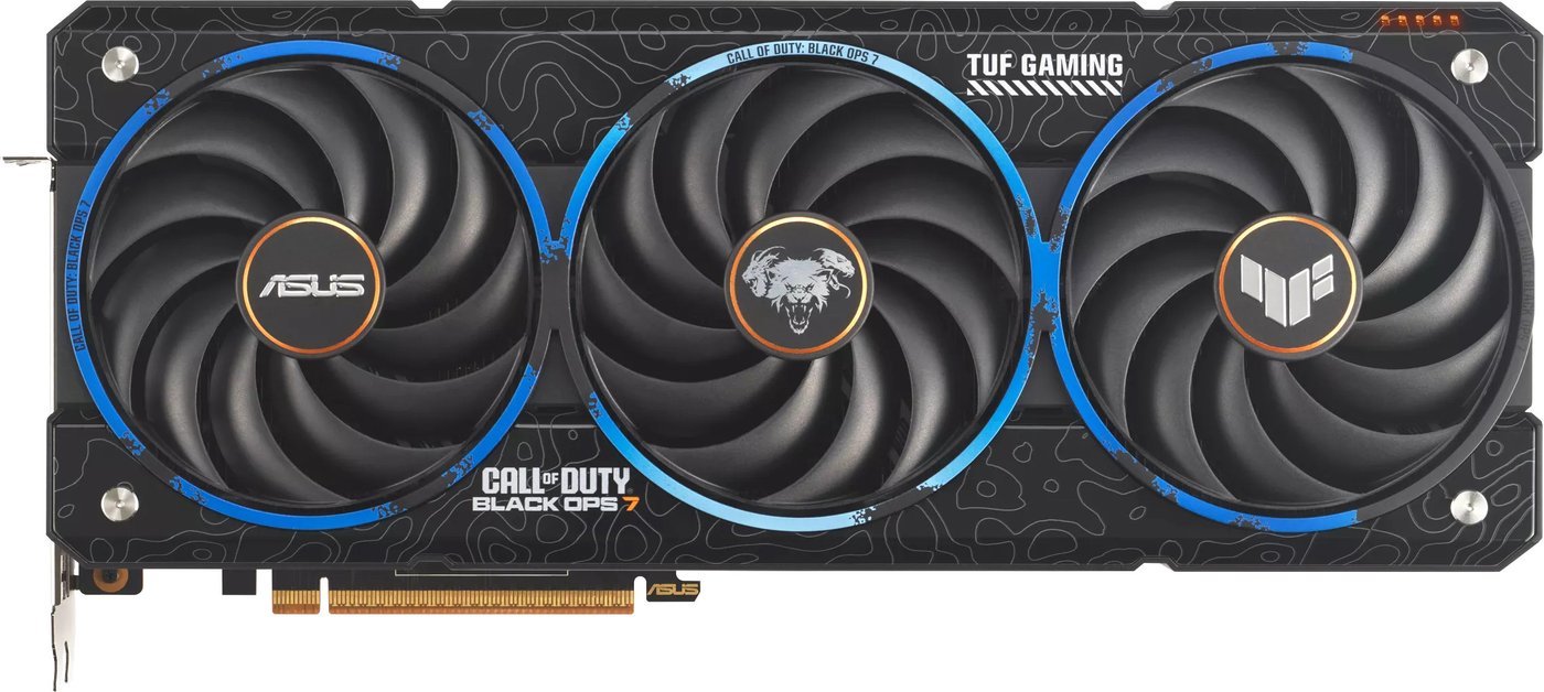Видеокарта ASUS TUF Gaming Radeon RX 9070 XT COD BO7 Special Edition TUF-RX9070XT-O16G-COD-BO7