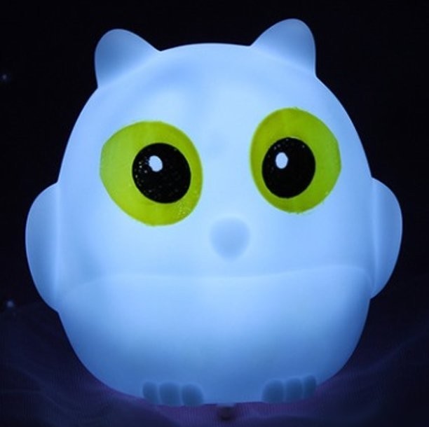 Ночник ILikeGift Little owl 149-009-03 (голубой)