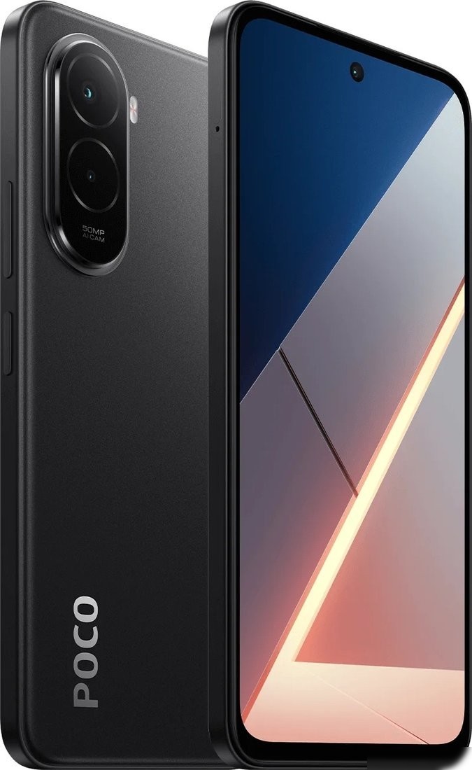 Телефон POCO M7 4G 6GB/128GB международная версия (черный)