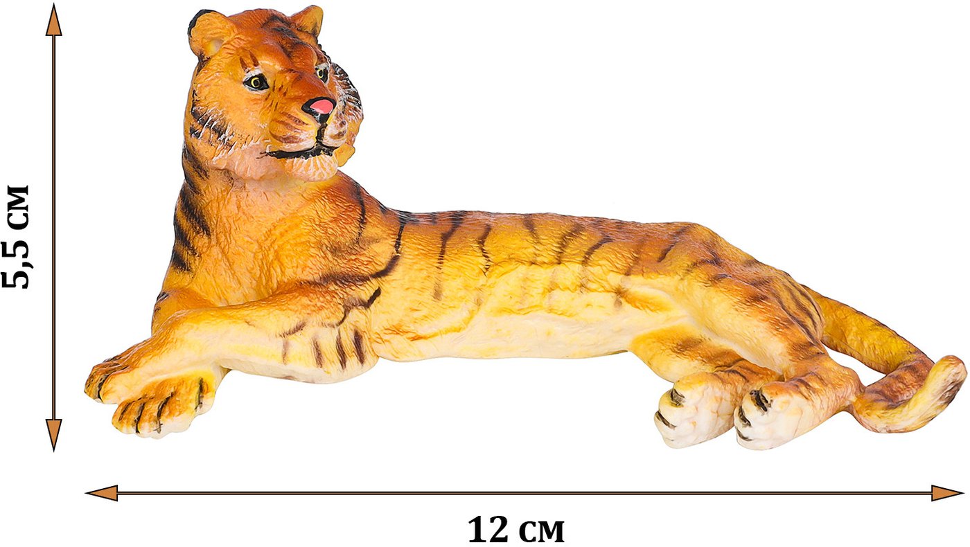 Набор фигурок Masai Mara Мир диких животных. Семья тигров MM211-210
