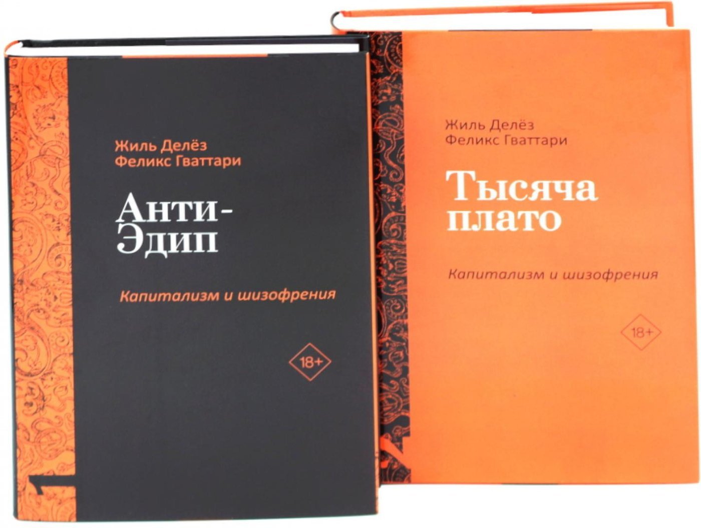 Набор книг издательства Рипол Классик. Анти-Эдип. Капитализм и Шизофрения: Т.1, Т.2, твердая обложка