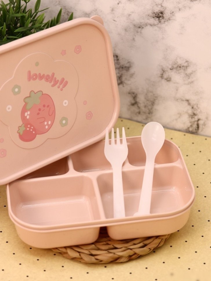 Ланч-бокс ILikeGift Tasty dinner 6715-02 (pink)