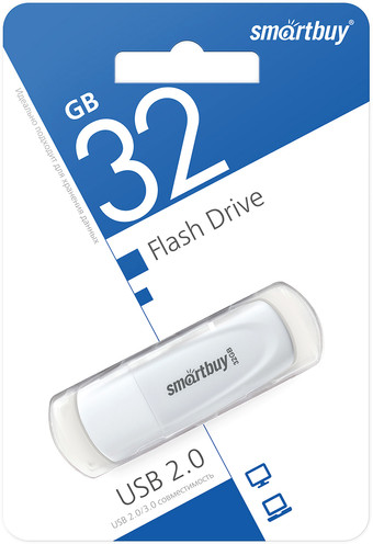 USB Flash SmartBuy Scout 32GB (белый)