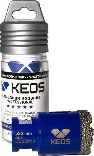 Коронка KEOS Pro 35мм DC35M14