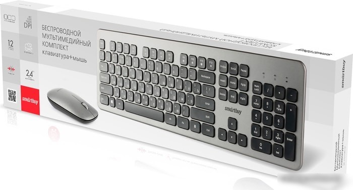 Клавиатура + мышь SmartBuy SBC-233375AG-GK