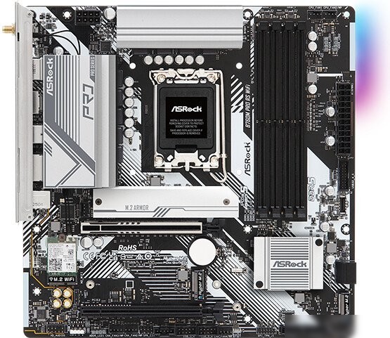 Материнская плата ASRock B760M Pro RS WiFi