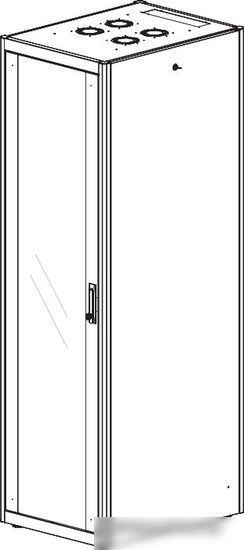 Шкаф телекоммуникационный Lande DYNAmic Basic LN-DB26U6080-BL-F 19" 26U