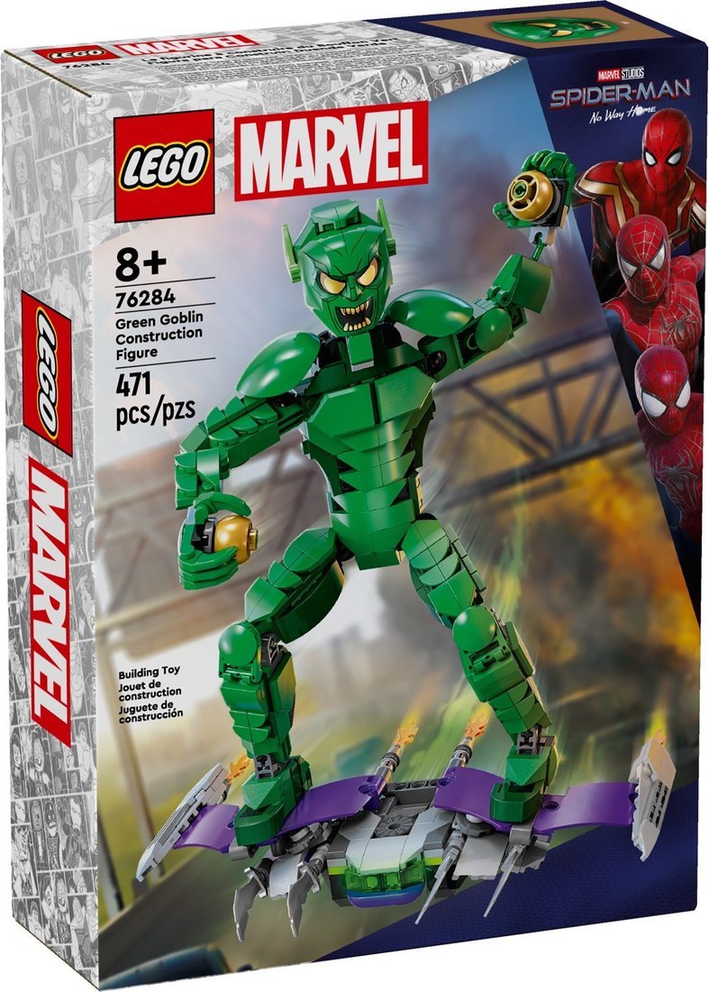 Конструктор LEGO Marvel 76284 Фигурка Зеленого Гоблина