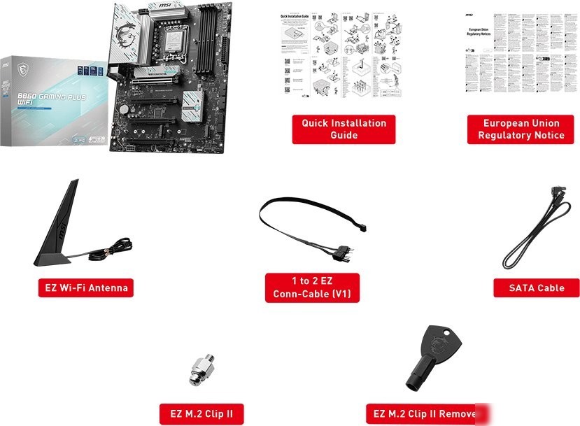 Материнская плата MSI B860 Gaming Plus WiFi