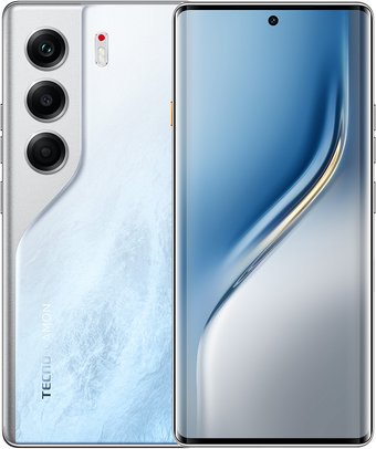 Телефон Tecno Camon 40 Pro 5G 12GB/256GB (ледяной белый)
