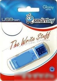 USB Flash Smart Buy Glossy Blue 16GB (SB16GBGS-B)