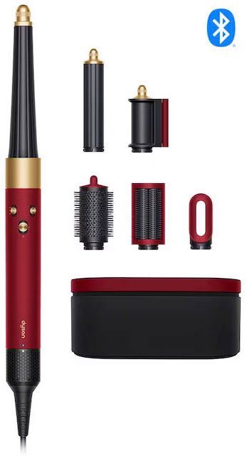 Фен-стайлер Dyson Airwrap Complete Long HS08 i.d. (евровилка, красный бархат/золотой)