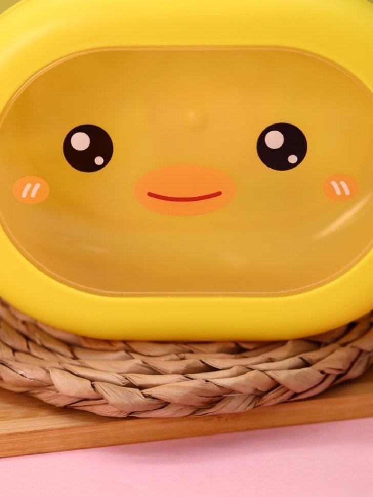Ланч-бокс ILikeGift Chick transparent 6386 (yellow)