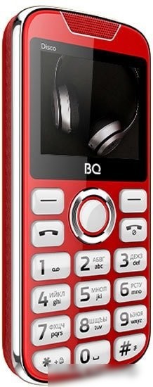 Кнопочный телефон BQ BQ-2005 Disco (красный)