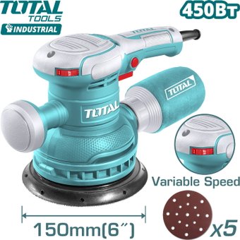 Эксцентриковая шлифмашина Total TF2061506
