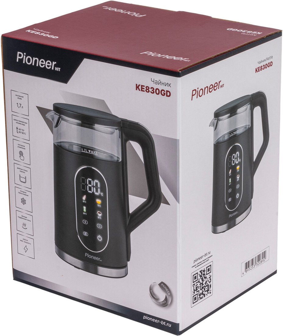 Электрический чайник Pioneer KE830GD