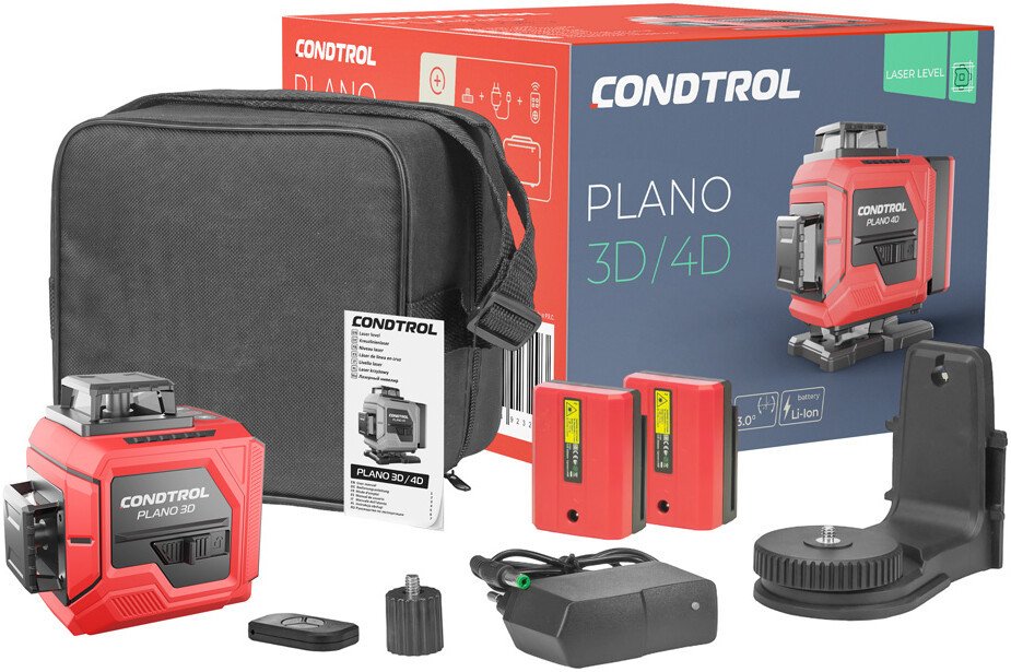 Лазерный нивелир Condtrol PLANO 3D