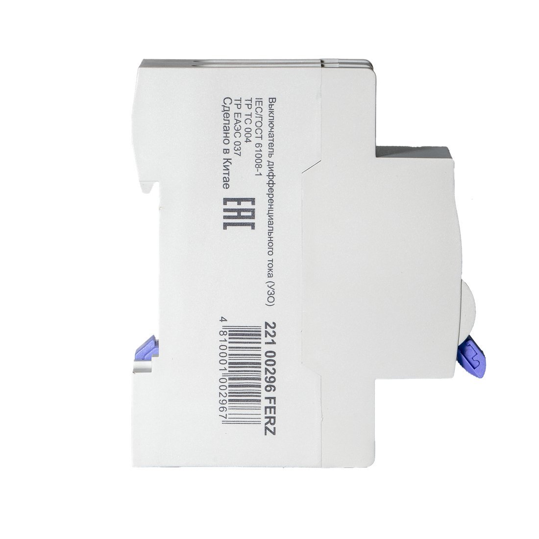 Устройство защитного отключения Dr.Ferz FMC-1P+N 25A 30mA 6kA A 2M 22100296FERZ