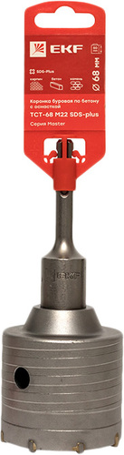 Коронка EKF Master TCT-68 М22