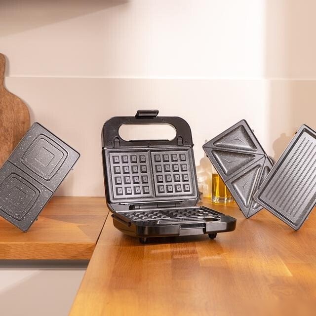 Многофункциональная сэндвичница Cecotec Rock’nToast 4 in 1