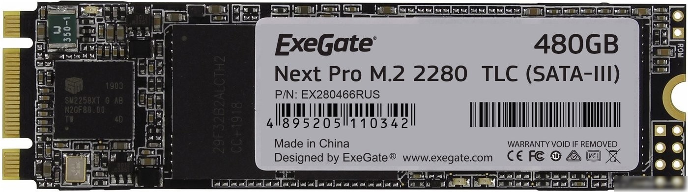 SSD ExeGate Next Pro 480GB EX280466RUS SSD ExeGate Next Pro 480GB EX280466RUS