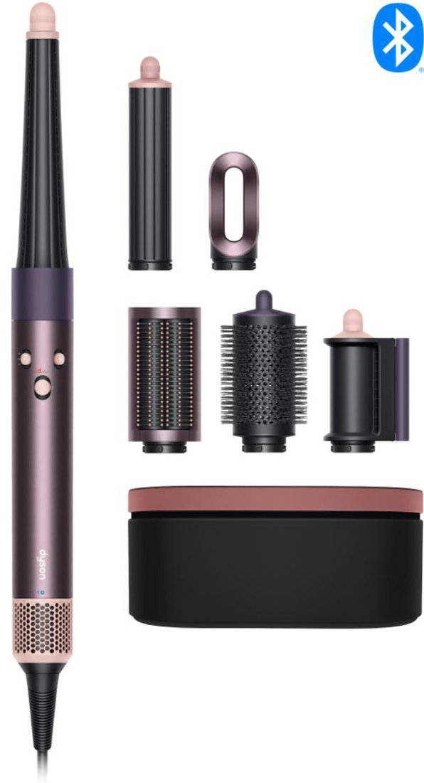 Фен-стайлер Dyson Airwrap Complete Long HS08 i.d. (с переходником на евровилку, яшмовая слива)