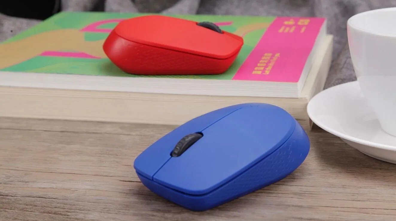 Мышь Rapoo M100 Silent (красный)