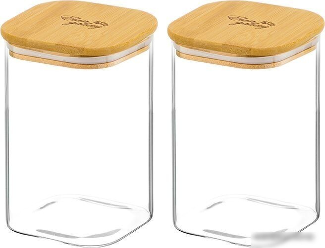 Набор емкостей Elan Gallery Crystal glass 360071