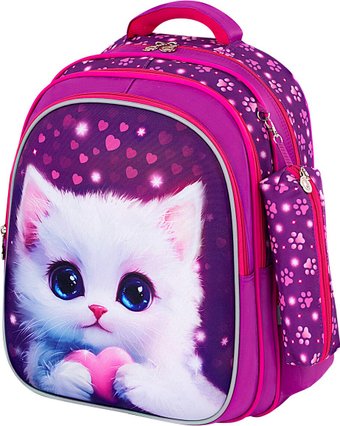 Школьный рюкзак BRAUBERG Kids. Humble Cat 273176