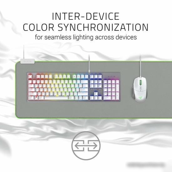 Коврик для мыши Razer Goliathus Chroma Extended Mercury White