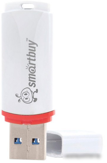 USB Flash Smart Buy Crown White 32GB (SB32GBCRW-W)