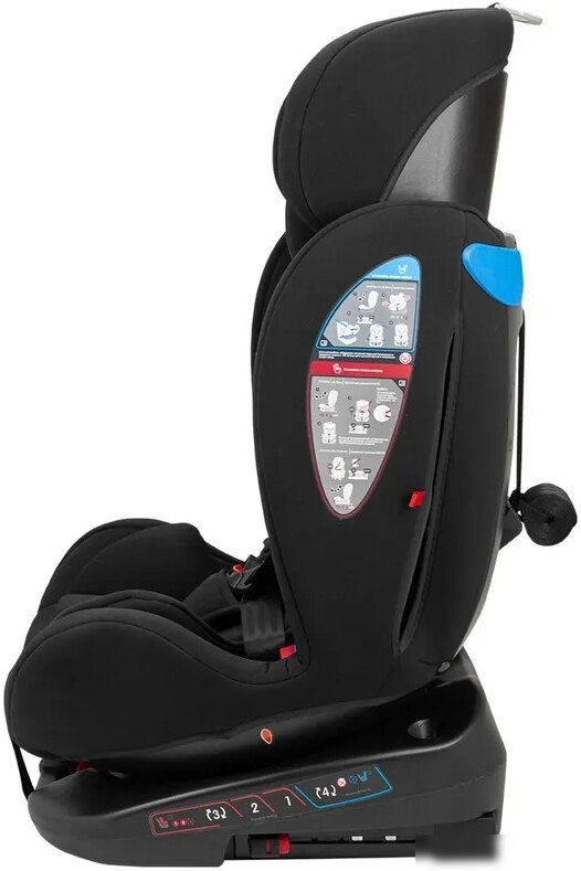 Детское автокресло Forsage Kids BS12 (black)