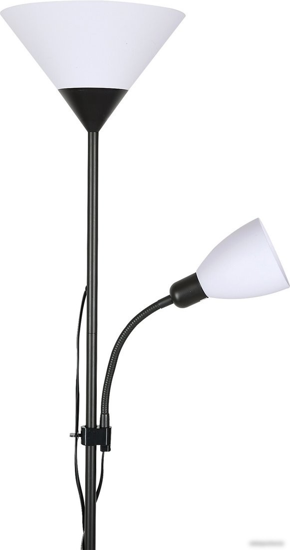 Торшер Uniel UML-T520 E27+E14 BLACK/WHITE UL-00010194