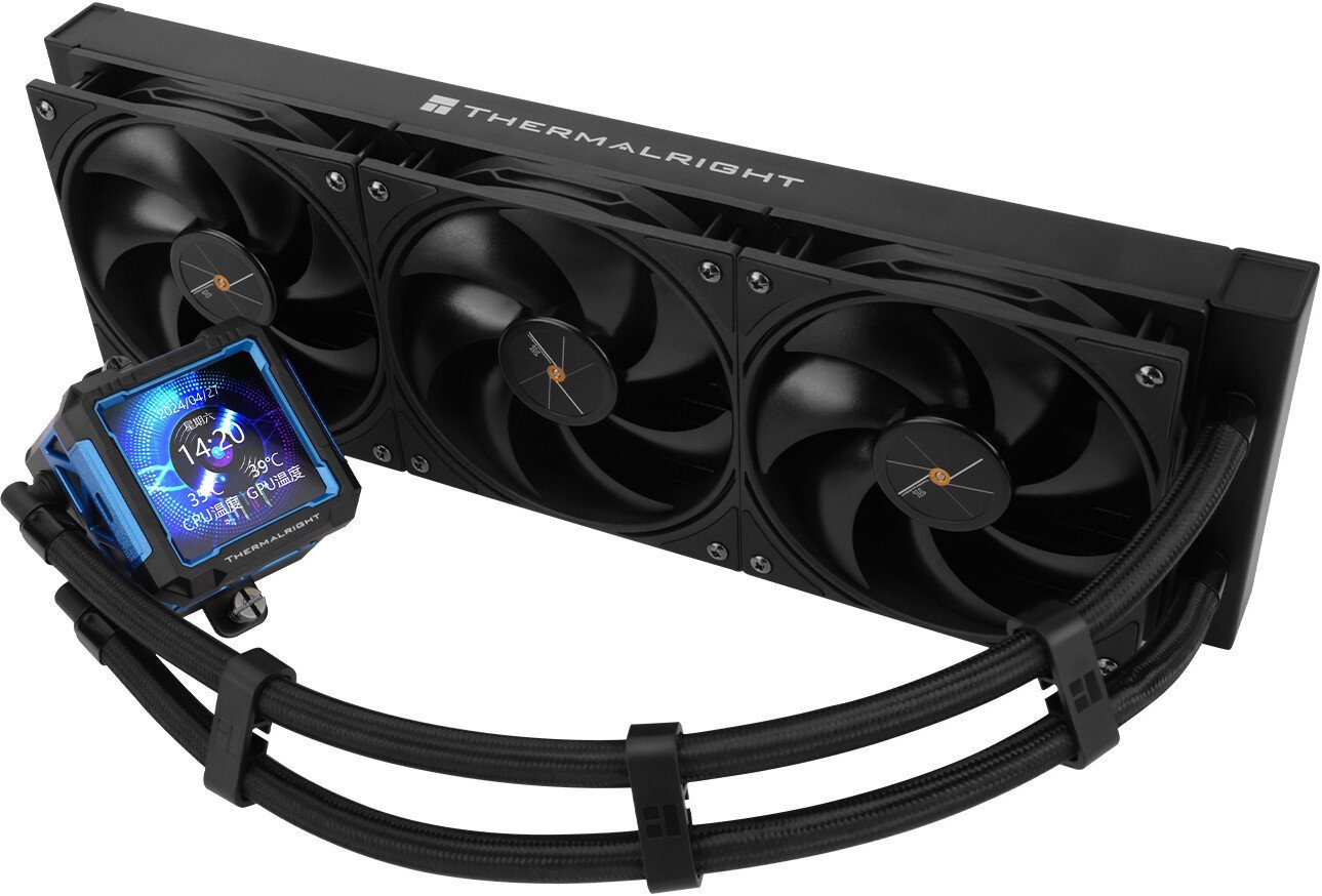 Система жидкостного охлаждения для процессора Thermalright Frozen Warframe Pro 360 (черный)