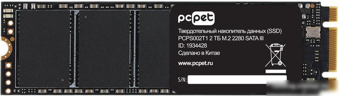 SSD PC Pet 2TB PCPS002T1