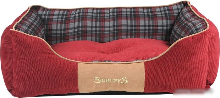 Лежак Scruffs Highland 932046 (красный) Лежак Scruffs Highland 932046 (красный)