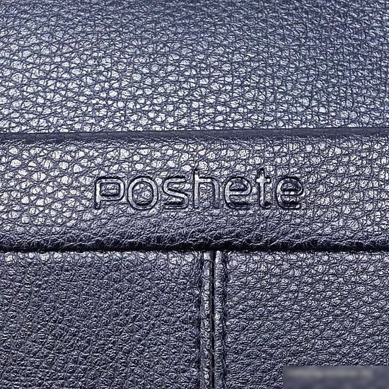 Мужская сумка Poshete 250-8332-3-BLK (черный)