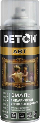 Автомобильная краска Deton металлик - Серебро - аэр. 520 мл Art