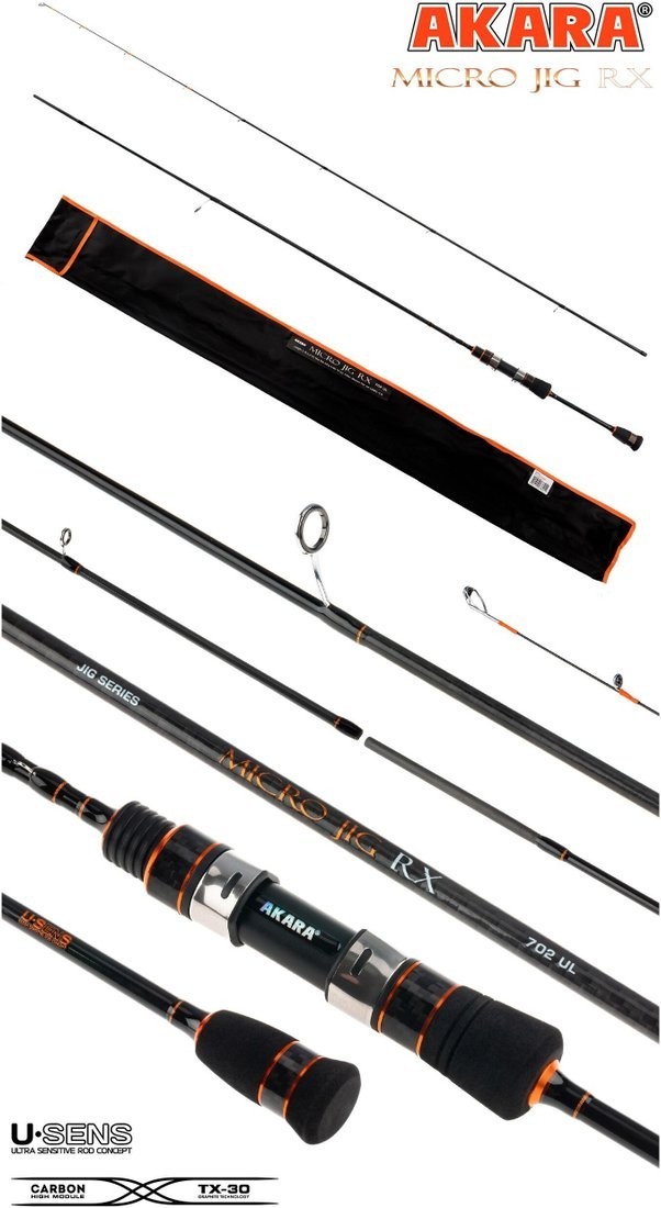 Удилище Akara Micro Jig UL (0,5-4) AMGUL-192