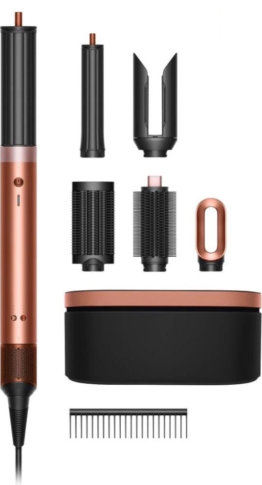 Фен-стайлер Dyson Airwrap Co-anda2x HS09 Straight+Wavy (евровилка, янтарный шелк)