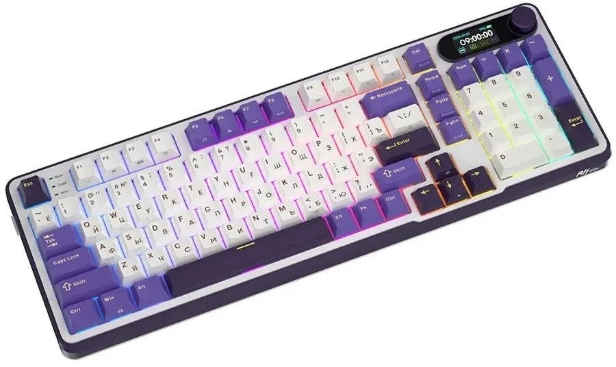 Клавиатура Royal Kludge RK-S98 RGB Blackberry (RK Brown)