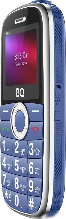 Кнопочный телефон BQ BQ-1867 Blues (синий)
