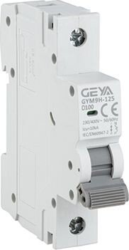 Выключатель автоматический GEYA GYM9H-125-1P-100D 1P 100A D 10kA 1M GYM9H1251P100D