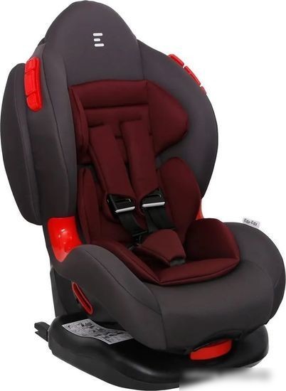 Детское автокресло Еду-Еду KS 525 Isofix (темно-серый/темно-красный)