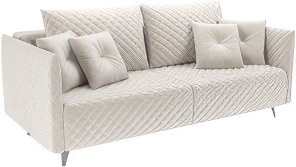 Диван Мебель-АРС Вашингтон (бархат, бежевый Star Velvet 6 Light Beige)