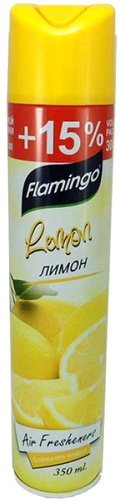 Освежитель воздуха Ozden Flamingo Лимон 3 в 1 (350 мл)