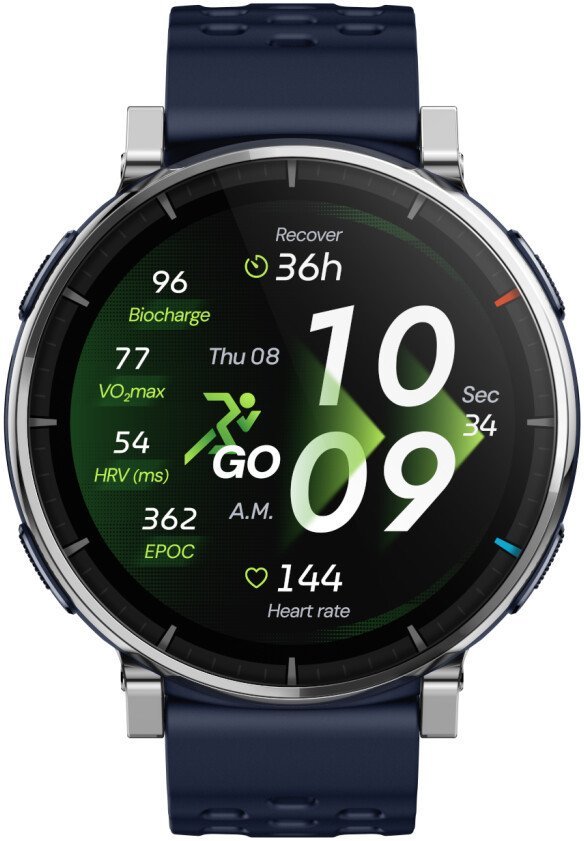 Умные часы Amazfit Active 3 Premium (синий)