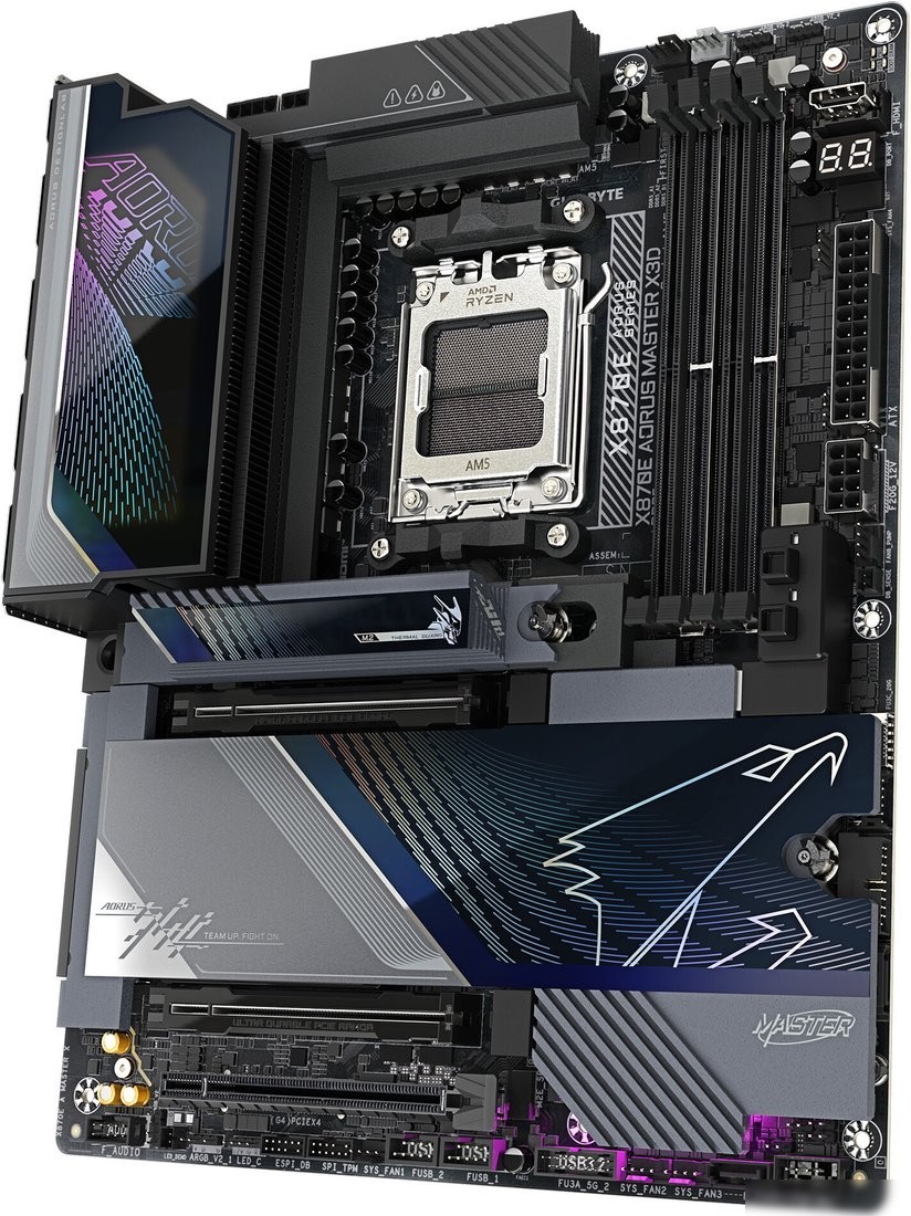 Материнская плата Gigabyte X870E Aorus Master X3D